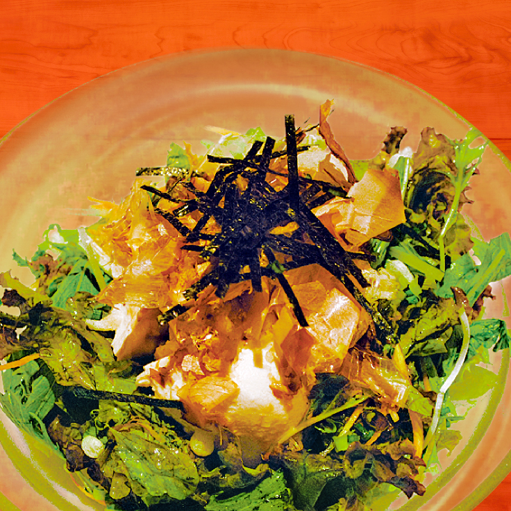 おぼろ豆腐サラダ