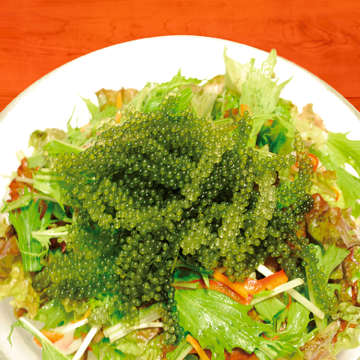 海ぶどうサラダ